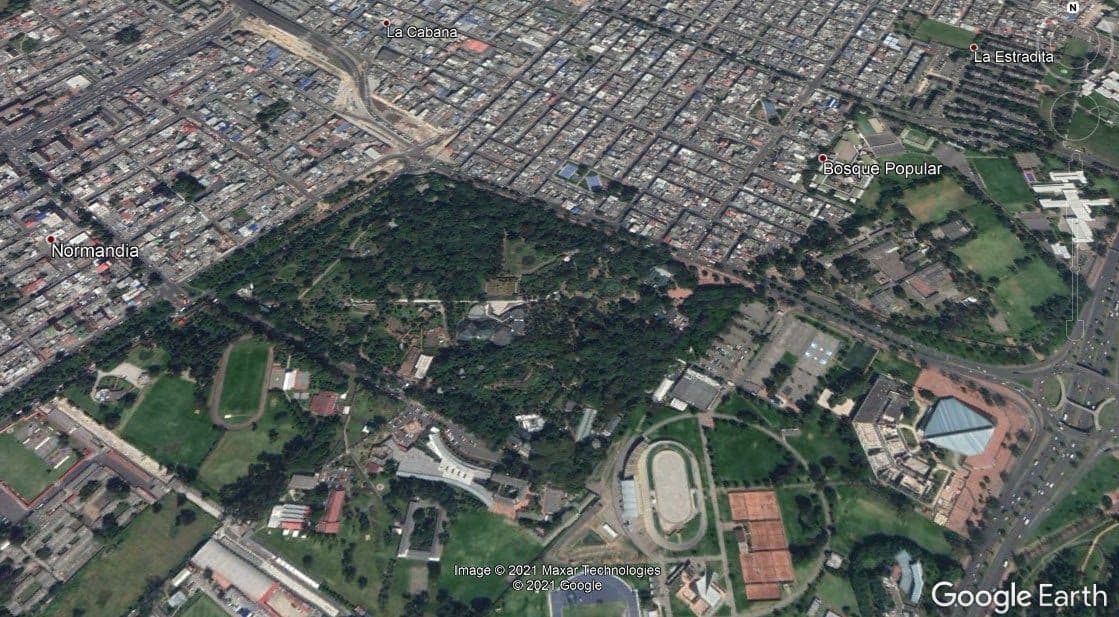 Tropicario del Jardín Botánico de Bogotá — Incidencia de radiación solar