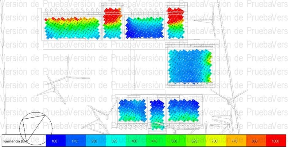 Vivienda de playa en Tulum — Simulación de luz natural